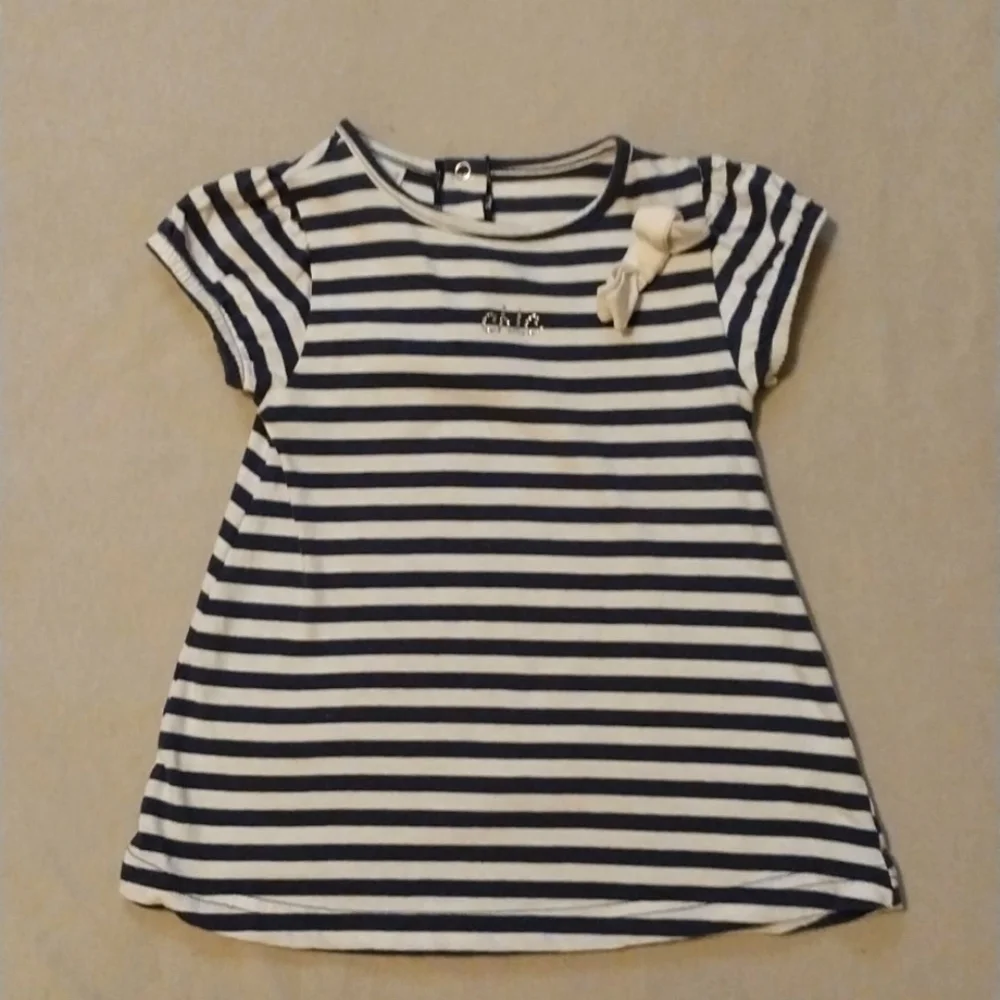 ELLEPI navy/ white chic dress 24 month